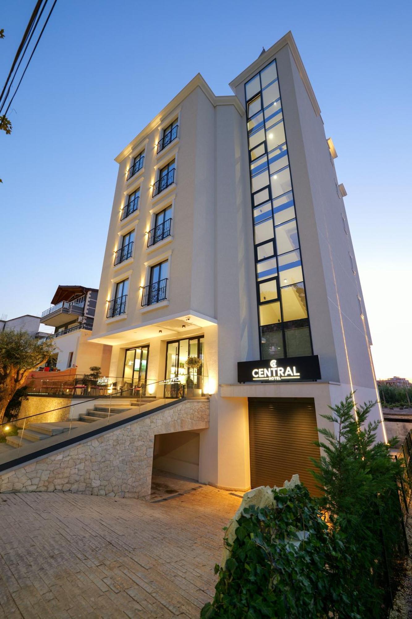 Hotel Central Влёра Экстерьер фото