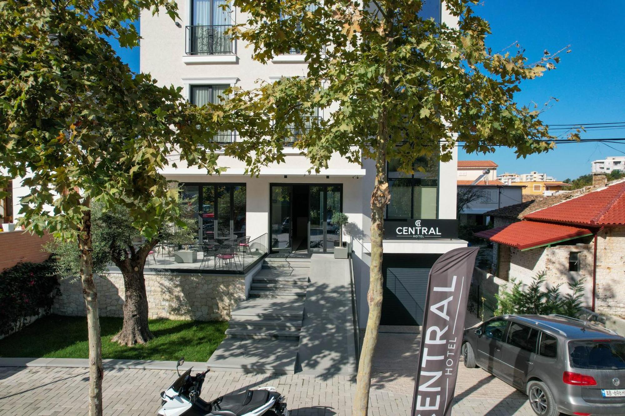 Hotel Central Влёра Экстерьер фото